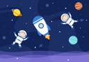 پیش‌نمایش فایل astronauts-in-space-3969011 از پک استروناوت، در و فضا