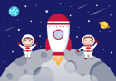 پیش‌نمایش فایل astronauts-in-space-3969015 از پک استروناوت، در و فضا