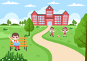 پیش‌نمایش فایل kids-in-school-4039294 از پک مدرسه