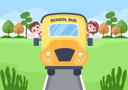 پیش‌نمایش فایل kids-on-school-bus-4039287 از پک مدرسه