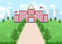 پیش‌نمایش فایل school-building-4039283 از پک مدرسه