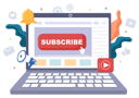 پیش‌نمایش فایل subscribe-in-video-channel-4280804 از پک سوبسکریب