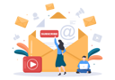 پیش‌نمایش فایل subscribe-to-newsletter-for-vlogging-promotion-4280802 از پک سوبسکریب
