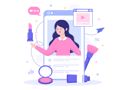 پیش‌نمایش فایل beauty-blogger-4314631 از پک تولیدکننده محتوا