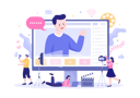 پیش‌نمایش فایل content-creator-making-video-4314640 از پک تولیدکننده محتوا