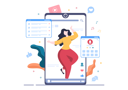 پیش‌نمایش فایل female-influencer-blogger-4314622 از پک تولیدکننده محتوا