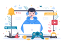 پیش‌نمایش فایل online-game-streamer-4314638 از پک تولیدکننده محتوا