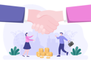 پیش‌نمایش فایل business-deal-4444425 از پک دال و شاکینگ دست‌ها
