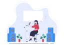 پیش‌نمایش فایل girl-singing-in-concert-4465915 از پک جشنواره موسیقی