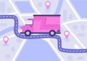 پیش‌نمایش فایل delivery-tracking-service-4474994 از پک موقعیت‌یاب ناوبری نقشه و کومپاسس