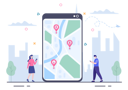 پیش‌نمایش فایل gps-navigation-app-4475011 از پک موقعیت‌یاب ناوبری نقشه و کومپاسس