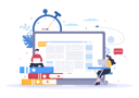 پیش‌نمایش فایل content-writer-4490948 از پک محتوا نوشتن یا جاورنالیست