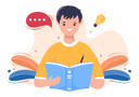 پیش‌نمایش فایل journalist-working-on-article-4490937 از پک محتوا نوشتن یا جاورنالیست