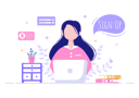 پیش‌نمایش فایل online-user-sign-up-4489365 از پک رگیستراشن یا ثبت‌نام