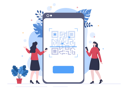 پیش‌نمایش فایل mobile-payment-4515714 از پک کد کیوآر، اسکنر، برای و پرداخت آنلاین