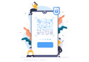 پیش‌نمایش فایل qr-code-scanner-4515717 از پک کد کیوآر، اسکنر، برای و پرداخت آنلاین