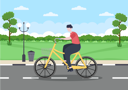 پیش‌نمایش فایل boy-cycling-on-road-4551346 از پک دوچرخه و سکوتر ورزش