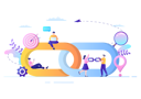 پیش‌نمایش فایل search-engine-linked-together-4566867 از پک بهینه‌سازی سئو