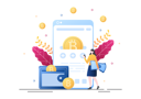 پیش‌نمایش فایل blockchain-wallet-application-4583680 از پک ارز دیجیتال، کیف پول و اپلیکیشن