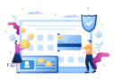 پیش‌نمایش فایل crypto-wallet-4583681 از پک ارز دیجیتال، کیف پول و اپلیکیشن