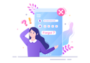 پیش‌نمایش فایل girl-forgot-password-4571938 از پک فراموشی رمز عبور