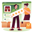 پیش‌نمایش فایل ecommerce-product-review-11449187 از پک تجارت الکترونیک و خرید آنلاین