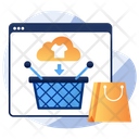 پیش‌نمایش فایل mobile-shopping-4838000 از پک خرید آنلاین