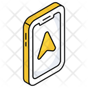 پیش‌نمایش فایل mobile-arrow-8424884 از پک ارسال لجستیک و ناوبری