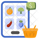 پیش‌نمایش فایل mobile-grocery-10209497 از پک خرید و تجارت الکترونیک