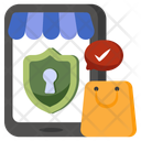 پیش‌نمایش فایل secure-mobile-shopping-10209514 از پک خرید و تجارت الکترونیک