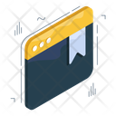 پیش‌نمایش فایل bookmark-website-10661908 از پک بازاریابی دیجیتال – سبک ایزومتریک