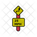 پیش‌نمایش فایل 25mph-speed-limit-3677150 از پک فلش‌ها