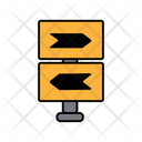 پیش‌نمایش فایل opposite-direction-board-3677175 از پک فلش‌ها