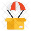 پیش‌نمایش فایل parachute-delivery-4090775 از پک ارسال و لجستیک