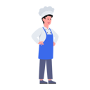 پیش‌نمایش فایل cook-4879016 از پک حرفه‌ای و کاراکترها
