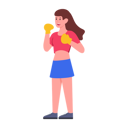 پیش‌نمایش فایل female-boxer-4879031 از پک حرفه‌ای و کاراکترها