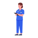 پیش‌نمایش فایل female-doctor-4879015 از پک حرفه‌ای و کاراکترها