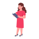پیش‌نمایش فایل female-professor-4879005 از پک حرفه‌ای و کاراکترها