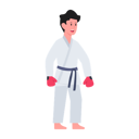 پیش‌نمایش فایل karate-trainer-4879004 از پک حرفه‌ای و کاراکترها