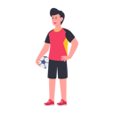 پیش‌نمایش فایل male-football-player-4879013 از پک حرفه‌ای و کاراکترها