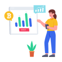 پیش‌نمایش فایل girl-giving-cryptocurrency-presentation-5276116 از پک ارز دیجیتال