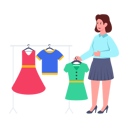 پیش‌نمایش فایل clothes-seller-5523340 از پک خرید آنلاین و تجارت