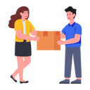 پیش‌نمایش فایل giving-parcel-5523348 از پک خرید آنلاین و تجارت