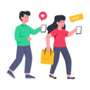 پیش‌نمایش فایل online-shopping-sale-5523346 از پک خرید آنلاین و تجارت