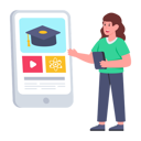 پیش‌نمایش فایل mobile-education-app-5526026 از پک آموزش آنلاین و آموزش الکترونیکی