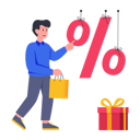 پیش‌نمایش فایل gift-discount-5526196 از پک تخفیف‌های جمعه سیاه