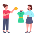 پیش‌نمایش فایل girl-doing-clothes-shopping-5526218 از پک تخفیف‌های جمعه سیاه