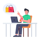 پیش‌نمایش فایل man-doing-online-shopping-5526192 از پک تخفیف‌های جمعه سیاه