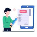 پیش‌نمایش فایل mobile-contract-5650399 از پک فناوری و حفاظت