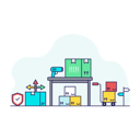 پیش‌نمایش فایل barcode-tracking-5850965 از پک لجستیک، ارسال و ایده‌ها